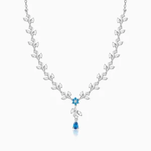 Azure Vine Necklace